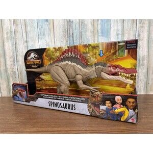 Jurassic World Camp Cretaceous Spinosaurus Extreme Chompin Dinosaur Mattel NEW